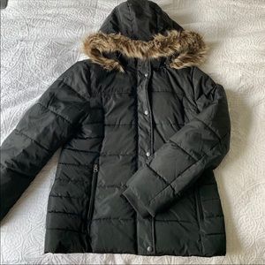 St. John’s Black Winter Coat Size 16